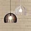 TooLight Moderne hanglamp - geometrisch design - zwart metaal - Ø 28.5 cm