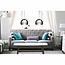 TooLight Moderne hanglamp - geometrisch design - zwart metaal - Ø 28.5 cm
