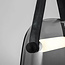 TooLight Moderne hanglamp - Ø 20 cm - grijs/zwart - leren riem - energiezuinige LED