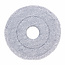 Benson Microfiber mop pad - 360° draaiend - machinewasbaar - grijs