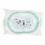 Benson Opvouwbaar babybadje - antislip bodem - 70 x 46,5 x 23 cm - groen/wit