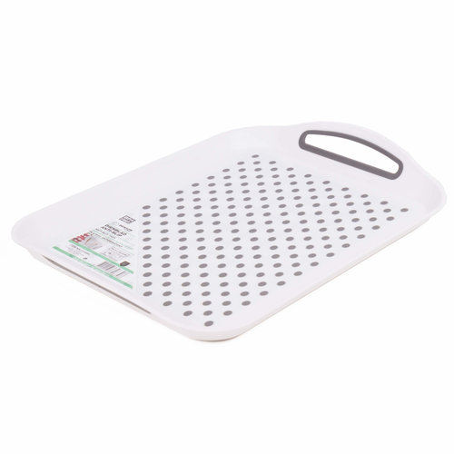 Benson Dienblad - Anti-Slip - 40.5 x 28.5 cm - Wit Benson Dienblad - Anti-Slip - 40.5 x 28.5 cm - Wit