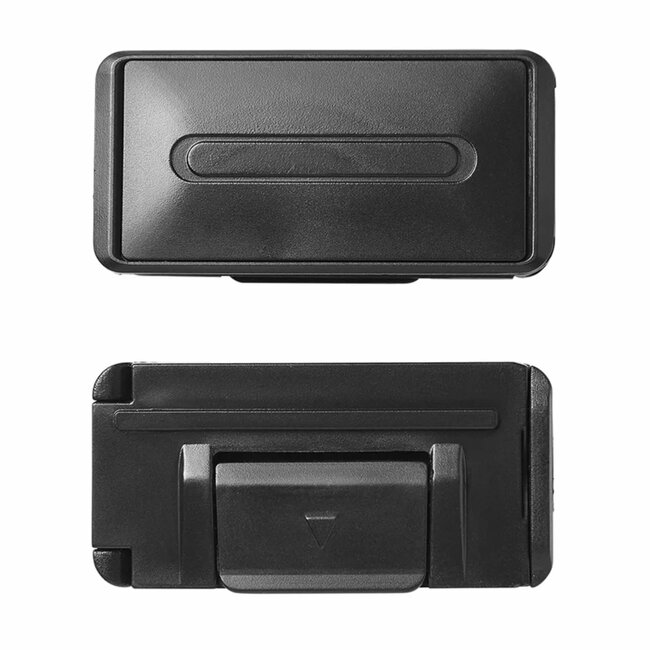 ProPlus Gordelversteller - Compact - Zwart - Set van 2 - Voorkomt Schuren