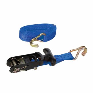 Silverline Ratel sjorband met rubberen handvat - 4,5 meter - 1200 kg capaciteit - weerbestendig polyester Silverline Ratel sjorband met rubberen handvat - 4,5 meter - 1200 kg capaciteit - weerbestendig polyester