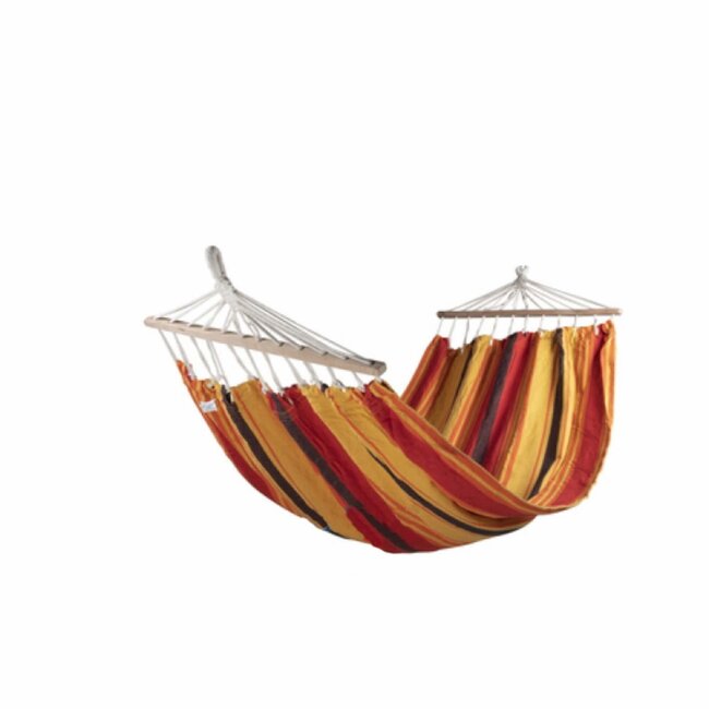 Lifetime Eenpersoons hangmat - Kleurenmix - 200 x 120 cm - Zonder standaard