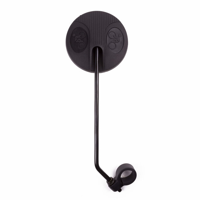 Benson Ronde fietsspiegel - Ø 90 mm - Stuurbevestiging 20-23 mm - Zwart