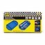 Benson Flexibele siliconen gereedschapsbak - gripvast - blauw - 28 x 15 x 3 cm