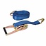 Silverline Ratel sjorband - 8 meter - 3900 kg capaciteit - weerbestendig polyester - met J-haak