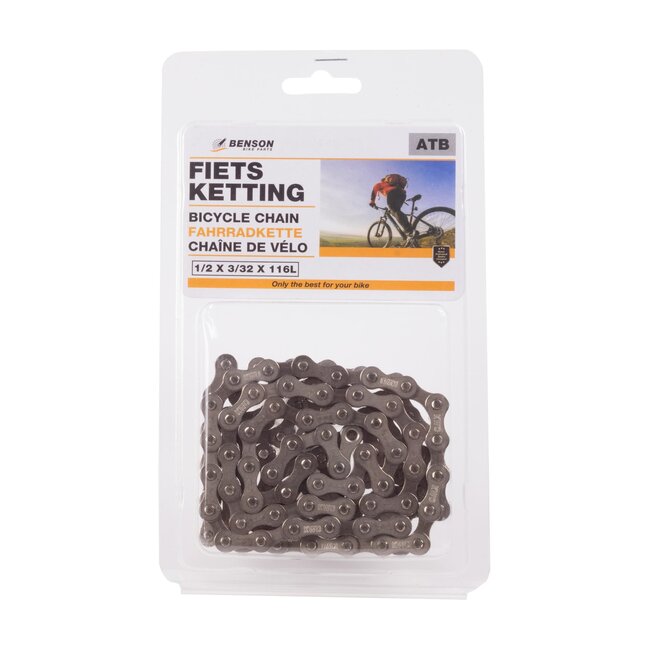 Benson Fietsketting ATB - 6-7-8 Speed - 116 schakels - Duurzaam - Snelle montage