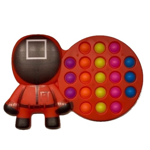 Merkloos Pop It Fidget Toy - Bekend van Squid Game - Vierkant Merkloos Pop It Fidget Toy - Bekend van Squid Game - Vierkant