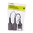 Benson Verhuisfitting - E27 - Zwart - Inclusief kabel en ophangoog - 3 stuks