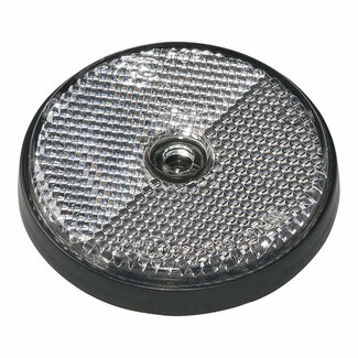 ProPlus Reflector rond - wit - 60 mm - schroefbevestiging - E-keur