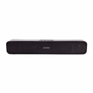 Benson Mini soundbar - Bluetooth - Compact - Zwart - 38 x 6 x 7 cm