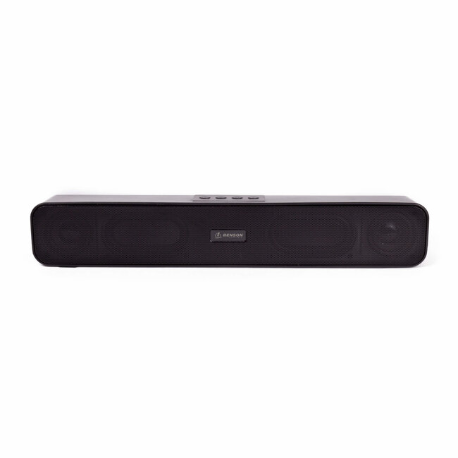Benson Mini soundbar - Bluetooth - Compact - Zwart - 38 x 6 x 7 cm