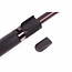 Benson Selfie stick met statief - LED ringlamp - driepoot - zwart - 90 cm