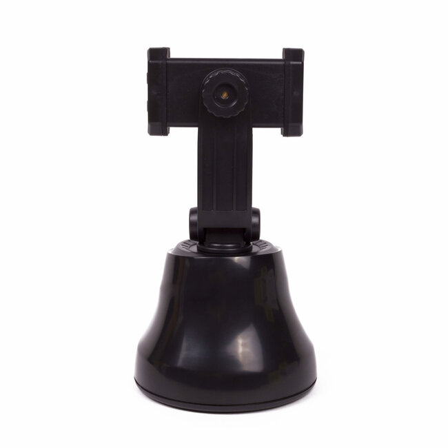 Benson Telefoonhouder met gezichtstracking - 360° rotatie - 56-100 mm - zwart