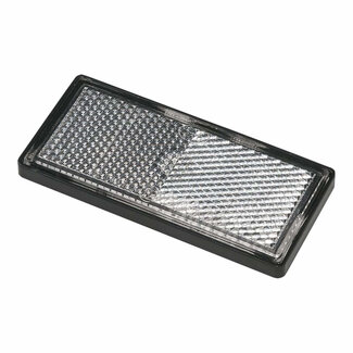 ProPlus Zelfklevende witte reflector - 85 x 39 mm - rechthoekig - E4-gekeurd