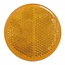 ProPlus Zelfklevende ronde reflector - oranje - 55 mm - E4-gekeurd
