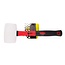 Benson Installatiehamer - Witte rubberen kop - 450 gram - 290 mm lengte