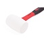 Benson Installatiehamer - Witte rubberen kop - 450 gram - 290 mm lengte