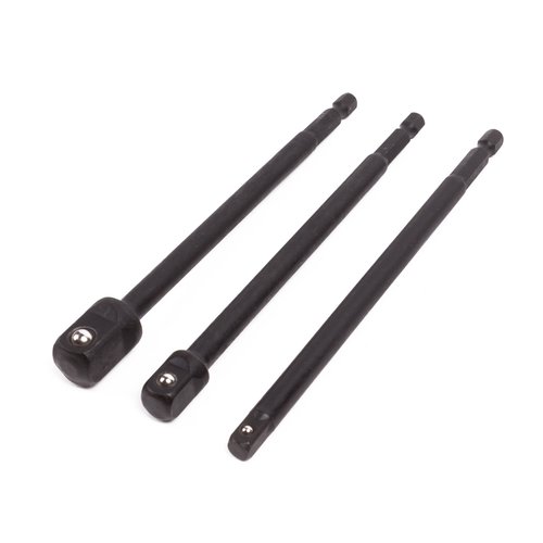 Benson Boormachine Verloop naar Dop 1/4" - 3/8" - 1/2" x 150 mm Benson Boormachine Verloop naar Dop 1/4" - 3/8" - 1/2" x 150 mm