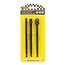 Benson Boormachine verloopset - 3 adapters - 1/4", 3/8", 1/2" - 150 mm - met kogelvergrendeling