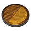 ProPlus Reflector met grondplaat - zelfklevend - rond - oranje - 55 mm