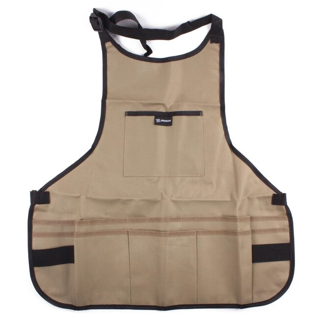 Benson Gereedschapschort - Canvas - 14 vakken - 61 x 60 cm - Bruin