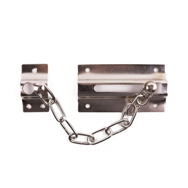 Benson Deurketting - RVS en nikkel - 16 cm - Inclusief bevestigingsmateriaal