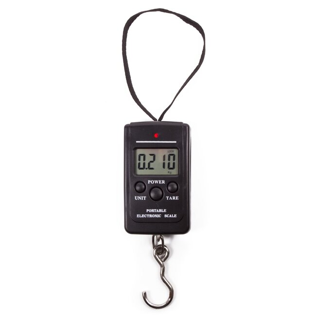 Benson Digitale bagageweegschaal - 40 kg - met haak en batterij-indicator