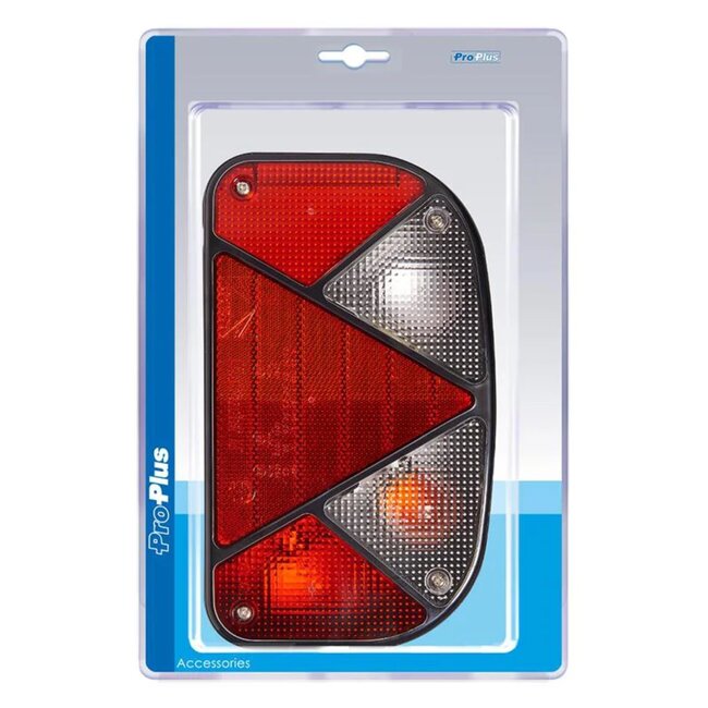 Aspöck Achterlicht 12V rechts - 6 functies - E9-gekeurd - met snelsluiting