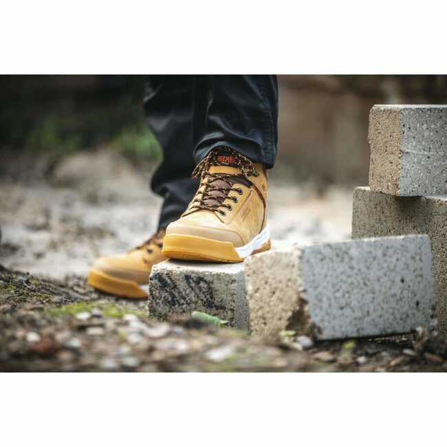 Scruffs Werkschoenen - Aluminium neus - Nubuck leer - Hittebestendig - Maat 46 - Tan