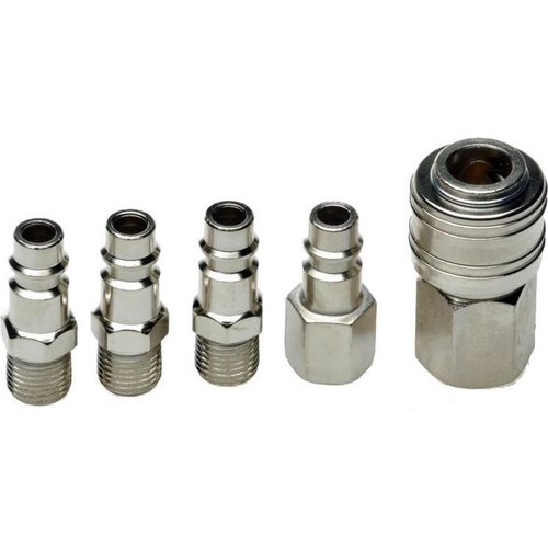 Hofftech GAV Lucht Euro Koppeling Set 1/4" - 5 delig Hofftech GAV Lucht Euro Koppeling Set 1/4" - 5 delig