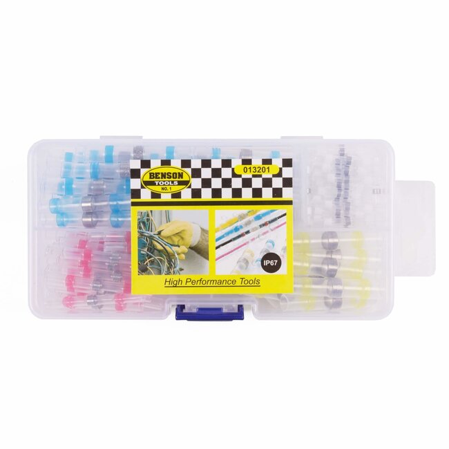 Benson Waterdichte soldeerhulzen - krimpverhouding - 100 stuks