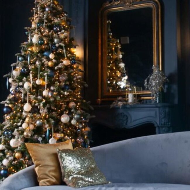 Christmas Gifts Kerstballen Set - Kunststof - Ø6 cm - Multicolor - 10 stuks - Onbreekbaar