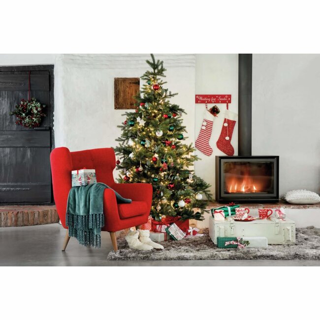 Christmas Gifts Kerstballen Set - Onbreekbaar - Brons - 6 cm - 10 Stuks - Diverse Texturen