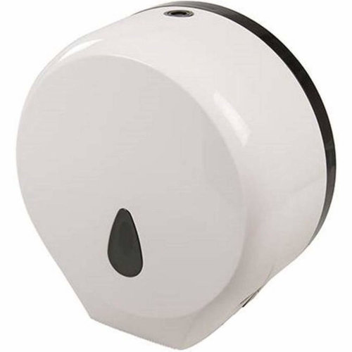 Jumbo Papier Dispenser - 29 x 28 x 13 cm - Afsluitbaar - Wit Jumbo Papier Dispenser - 29 x 28 x 13 cm - Afsluitbaar - Wit