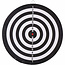 Masterdarts Dartbord met Marker - Ø 42 cm. - 6 Pijlen - Tweezijdig - Rood/Groen