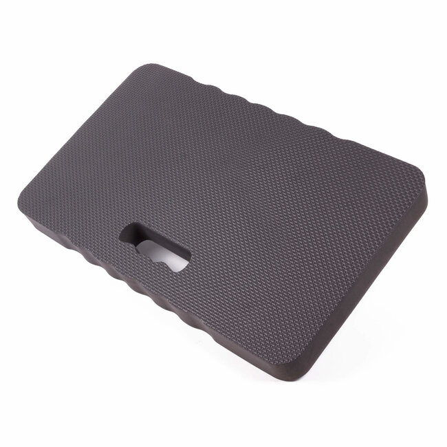 Benson Extra dikke kniemat - Schokabsorberend EVA-foam - 46 x 28 x 4 cm - Zwart