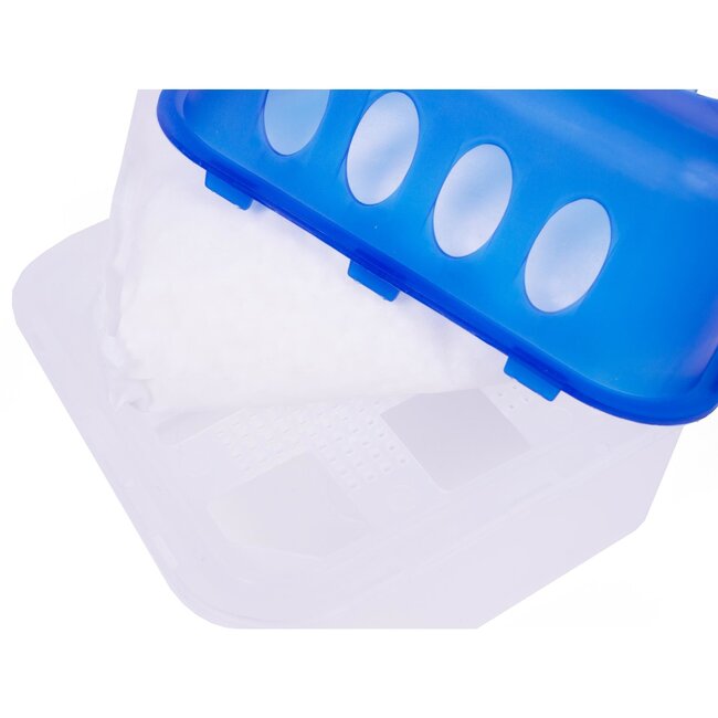 Benson Vochtopnemer - 2 x 400g granulaat - Compact - Langdurige werking - 12 x 13 x 13 cm