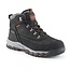 Scruffs Veiligheidsschoenen - nylon met composiet neus - maat 46 - zwart - S1P SRC - antislip, waterafstotend - bouw en magazijn