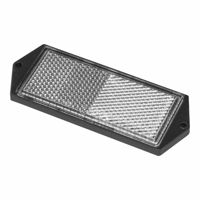 Pro Plus Reflector met Schroefbevestiging - 104 x 40 mm - Wit