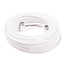 Benson Coax Kabel - Haakse Stekkers - 20 meter - Wit