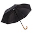 Deltac Zwarte Paraplu - 125 cm - 12 stuks