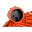 Benson Verlengsnoer - 20 meter - Oranje - 2 x 1.0 mm² - Geschikt voor buitengebruik