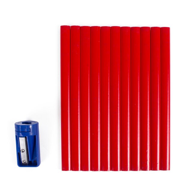 Benson Timmermanspotlood met slijper - 11-delig - Duurzaam en professioneel - Set van 12 stuks