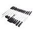 Benson Complete schroevendraaierset - 22-delig - ergonomische handgrepen - chroom-vanadiumstaal