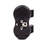 Benson Stekker Duo Verloop - Buitenstopcontact - Spatwaterdicht - Zwart - 3500W