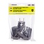Benson Stekker Duo Verloop - Buitenstopcontact - Spatwaterdicht - Zwart - 3500W