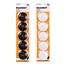 Benson Witte magneten - Ø 40 mm - set van 5 stuks - ideaal voor whiteboards en koelkasten